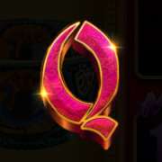 Q symbol in Rise of the Dragon pokie