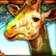 Giraffe symbol in African Luck pokie