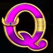 Q symbol in Book of Fallen pokie