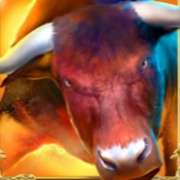Wild symbol in Bull Rush pokie