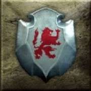 Shield symbol in 50 Lines of War pokie
