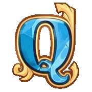 Q symbol symbol in Golden Unicorn Deluxe pokie