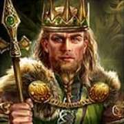 King symbol in Vikings Creed pokie
