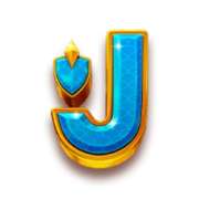 Symbol  J symbol in Giant Wild Goose Pagoda pokie