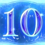 10 symbol in Frozen Gems pokie