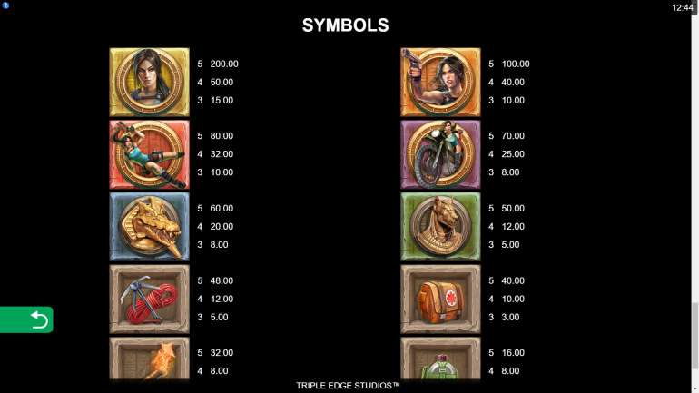 in Lara Croft in Lara Croft: Temples and Tombs