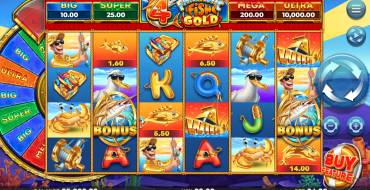 4 Fantastic Fish Gold: Slot machine