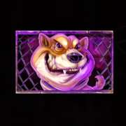 Wolf symbol in Angry Dogs pokie