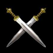 Swords symbol in Roman Power pokie