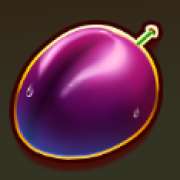 Plum symbol in Hot Fruits on Fire pokie