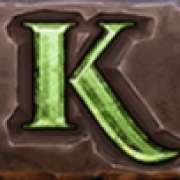 K symbol in Dragons Clusterbuster pokie