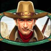 Sheriff symbol in Wild West Gold pokie
