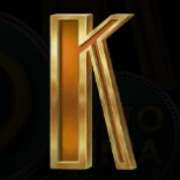 K symbol in Gangster's Gold On The Run pokie