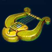 Harp symbol in Atlantean Gigarise pokie