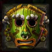 Green Mask symbol in Mega Masks pokie