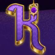 K symbol in Genie Nights pokie