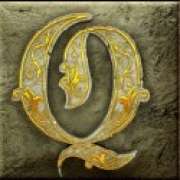 Q symbol in 50 Lines of War pokie