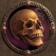 Scull symbol symbol in Wizards Want War! pokie