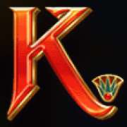K symbol in Rise of Egypt pokie