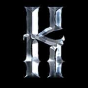 K symbol in Kings of Crystals pokie
