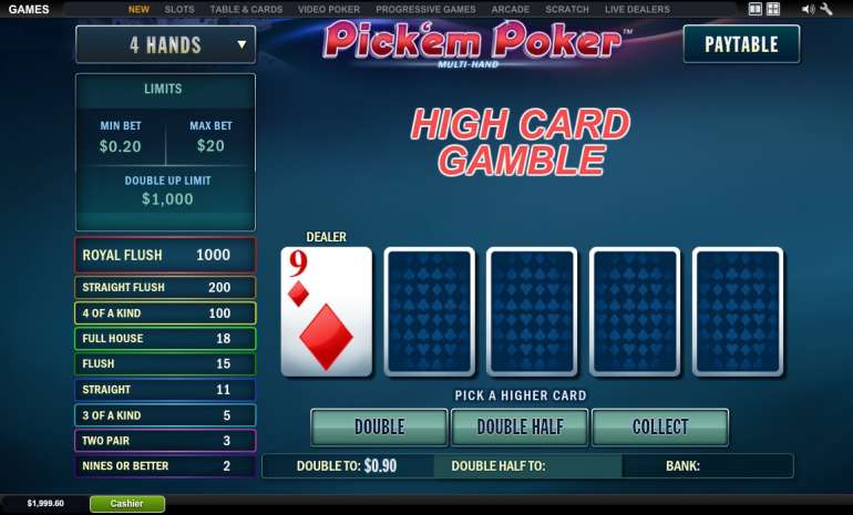 Pick’em Poker