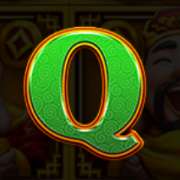 Q symbol in Caishen Wealth Hold and Win pokie