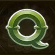 Q symbol in Crusader pokie