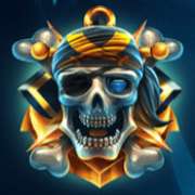 Skull symbol in Pirates’ Plenty pokie