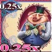 0.25x symbol in Piggy Bank Bills pokie