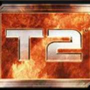 T2 symbol in Terminator 2 pokie