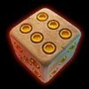 Cube 6 symbol in Minotauros Dice pokie