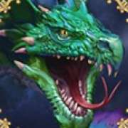 Dragon symbol in Poseidon's Rising Expanded Edition pokie