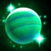 Green planet symbol in Cosmic Voyager pokie