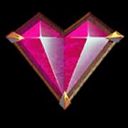 Hearts symbol in Crystal Mine pokie