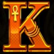 K symbol in Nights of Egypt pokie
