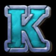 K symbol in Huge Catch pokie