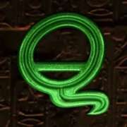 Q symbol in Book of Ra Magic pokie