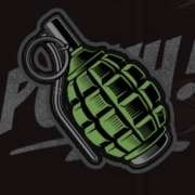 Grenade symbol in Outlaws Inc pokie