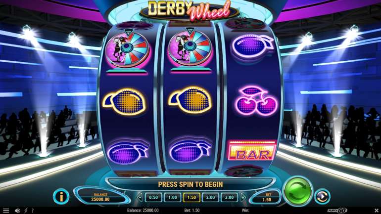 Slots appearance in Derby Wheel Derby Wheel