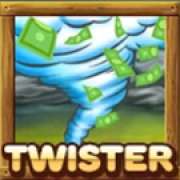 Wild symbol symbol in Super Twister pokie