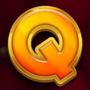 Q symbol in Fruitopolis Fortune pokie