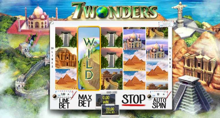 Play 7 Wonders pokie NZ