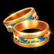 Gold rings symbol in Jaguar Moon pokie