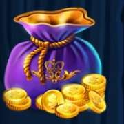 Bag of coins symbol in Queen of the Castle pokie
