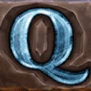 Q symbol in Dragons Clusterbuster pokie