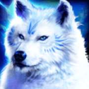 Wolf symbol in Book Of Wolves Full Moon pokie