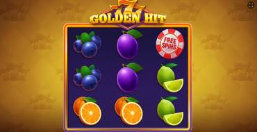 777 Golden Hit: Slot machine