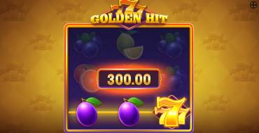 777 Golden Hit: Winnings