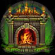 Fireplace symbol symbol in Wicked Witch pokie