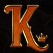 K symbol in Demi Gods IV Thunderstorm pokie